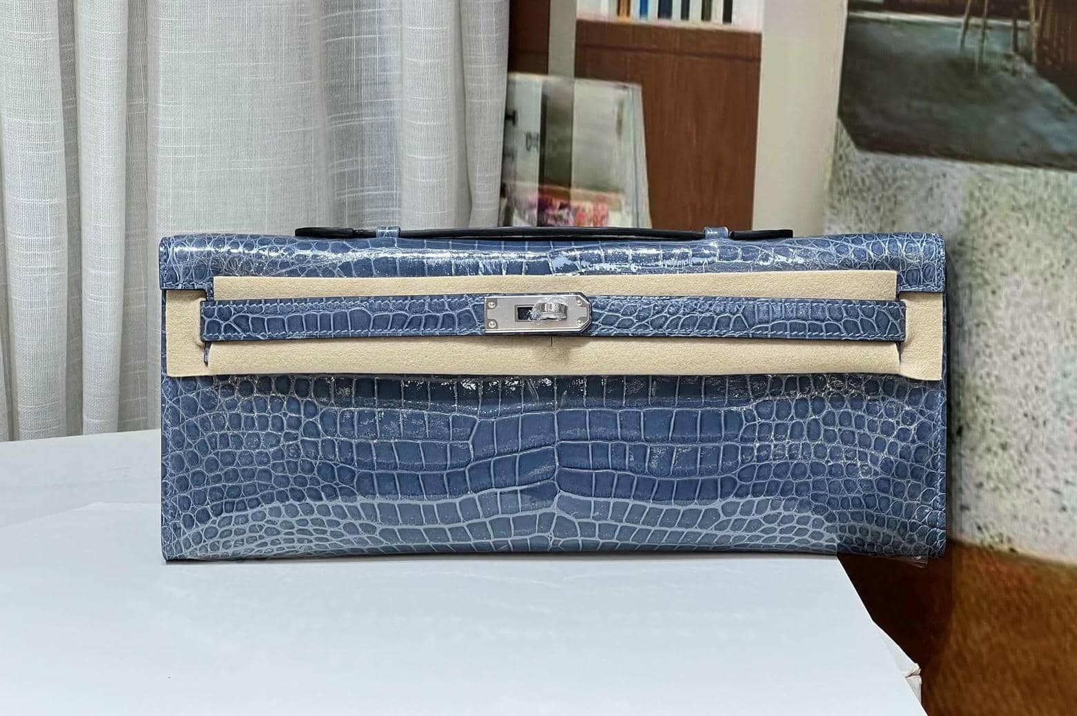 Kelly Cut Exotic Leather